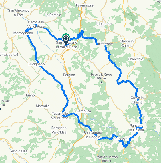 chianti heroes mappa percorso chianti heroes mappa percorso