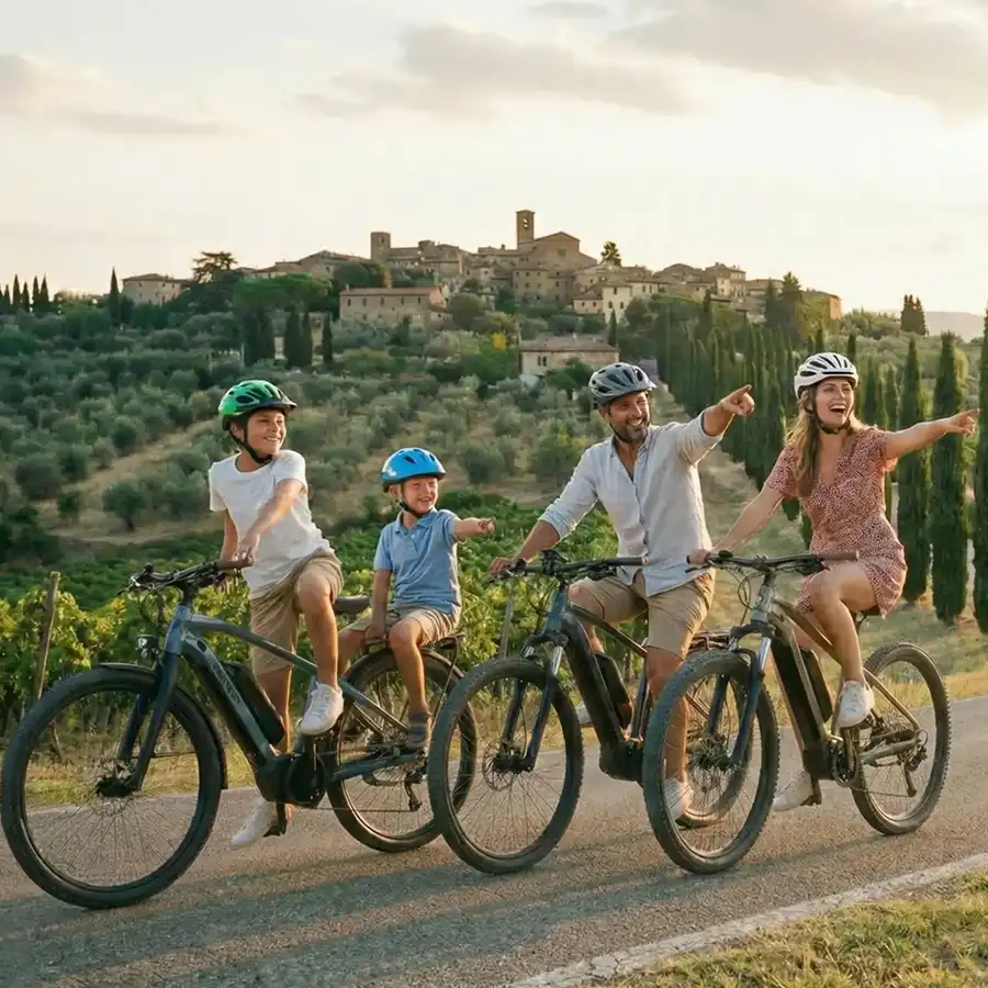 Chianti daily E-Bike cycling tours